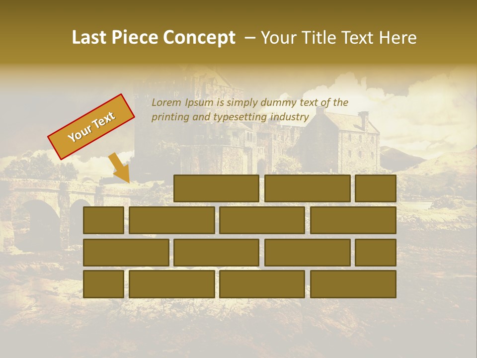 Stained Fantasy Travel PowerPoint Template