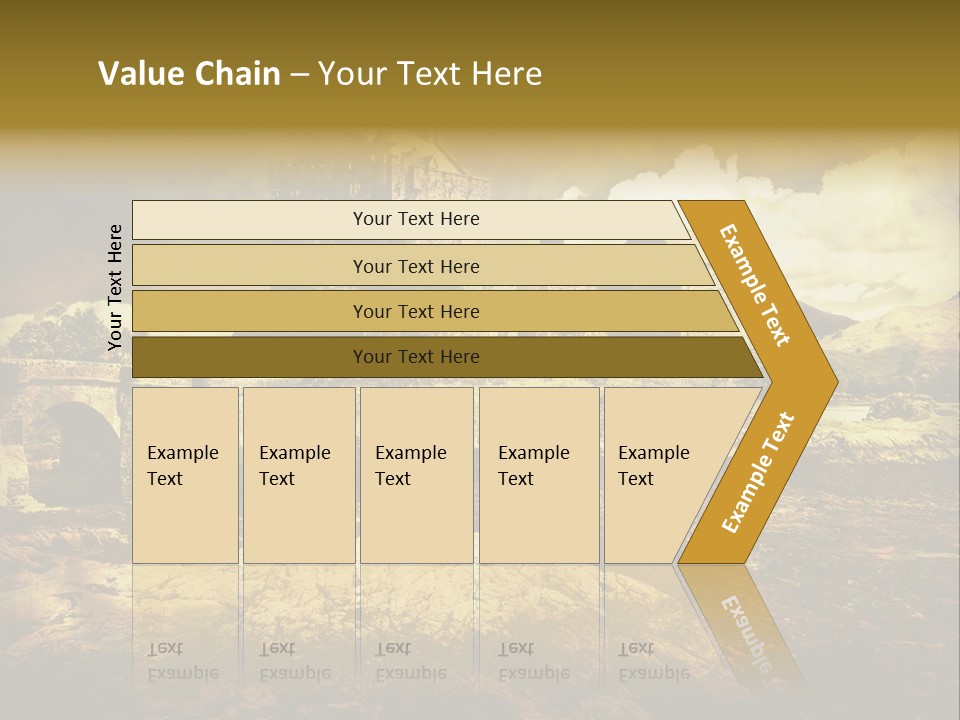 Stained Fantasy Travel PowerPoint Template