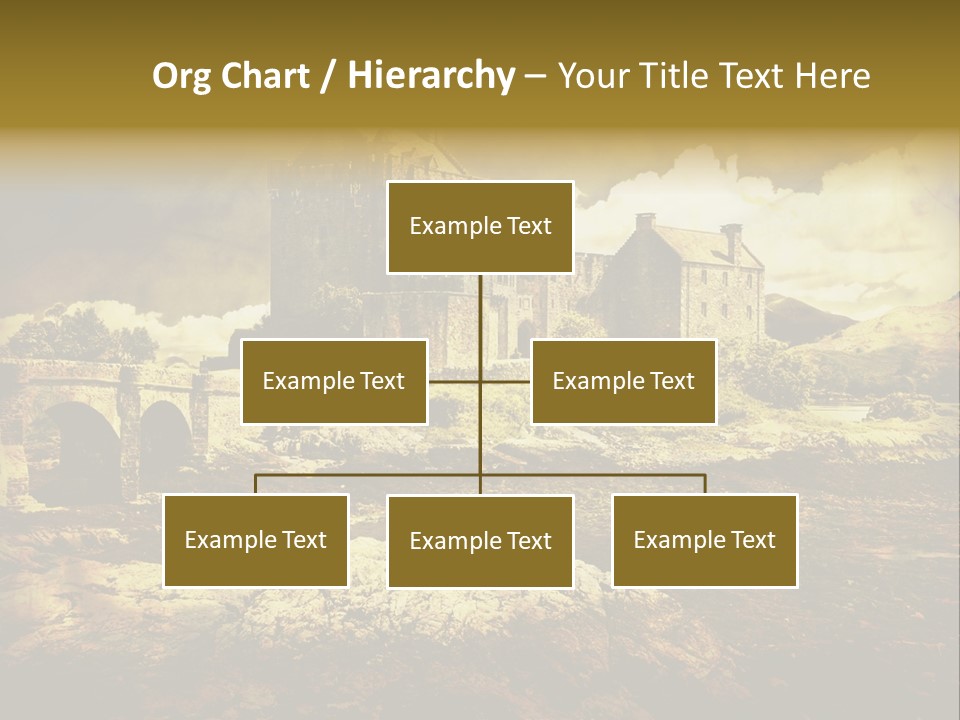 Stained Fantasy Travel PowerPoint Template