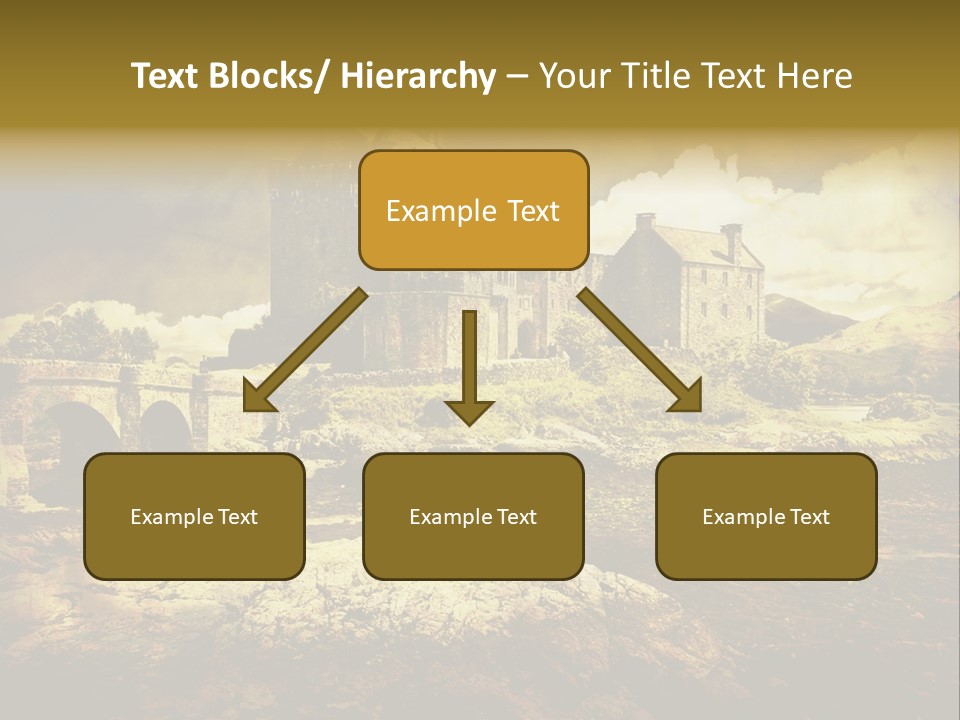 Stained Fantasy Travel PowerPoint Template