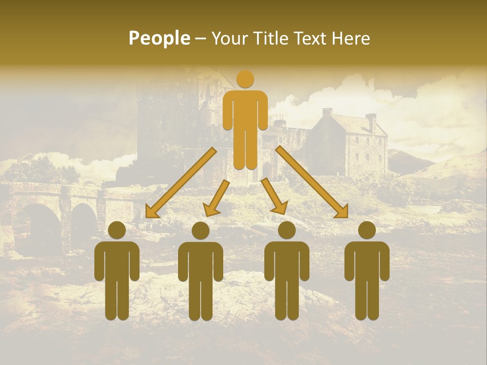 Stained Fantasy Travel PowerPoint Template