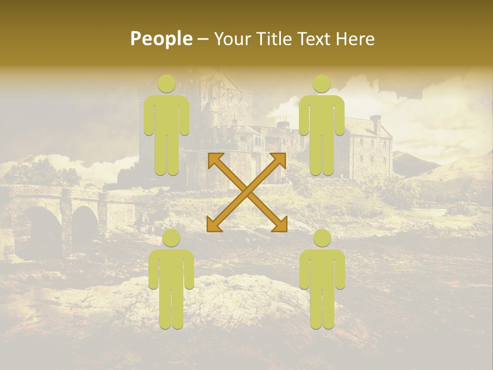 Stained Fantasy Travel PowerPoint Template