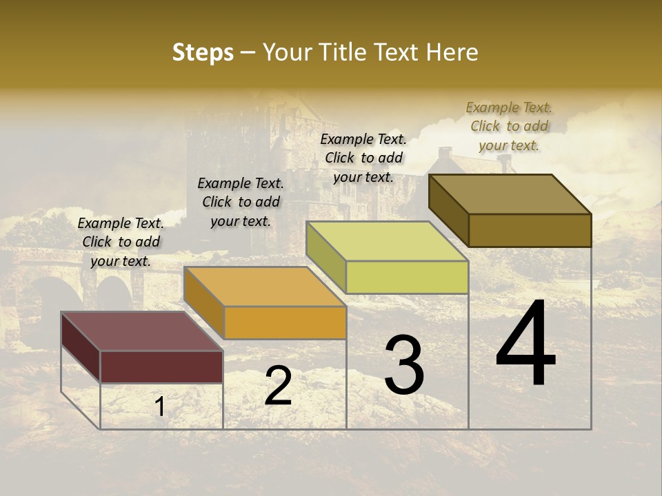 Stained Fantasy Travel PowerPoint Template