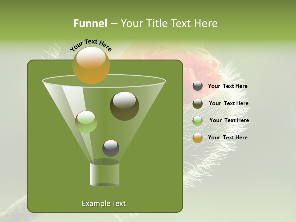 Sunlight Hairy Horticulture PowerPoint Template
