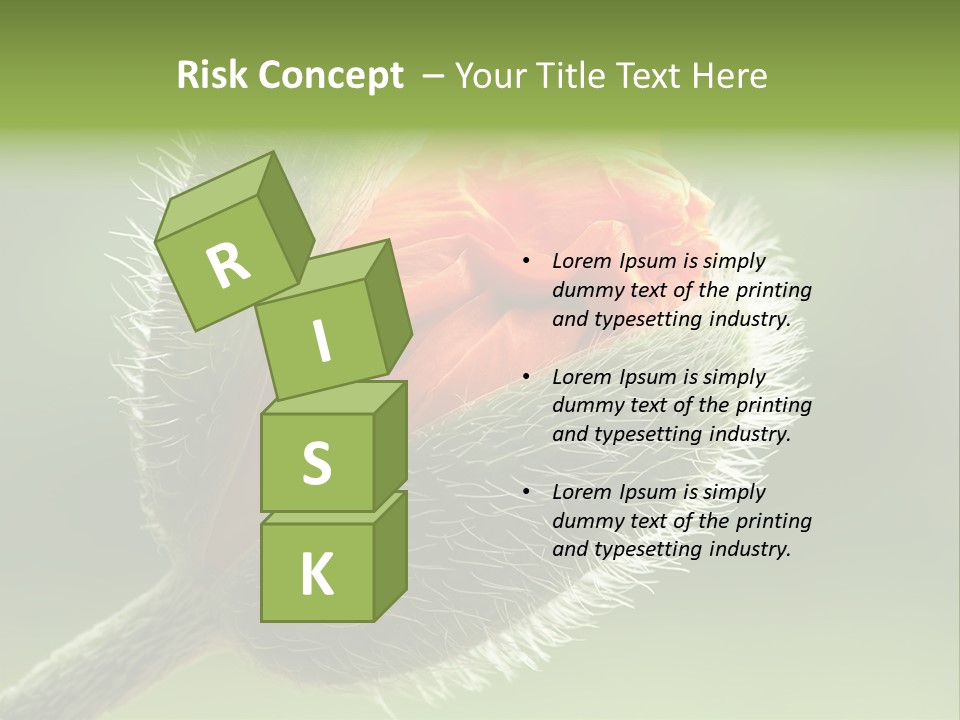 Sunlight Hairy Horticulture PowerPoint Template
