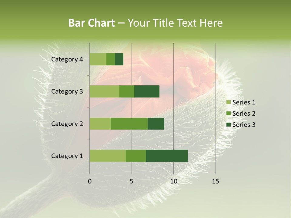 Sunlight Hairy Horticulture PowerPoint Template
