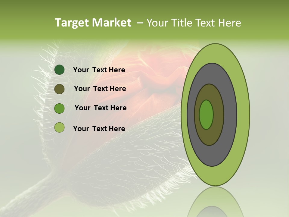 Sunlight Hairy Horticulture PowerPoint Template