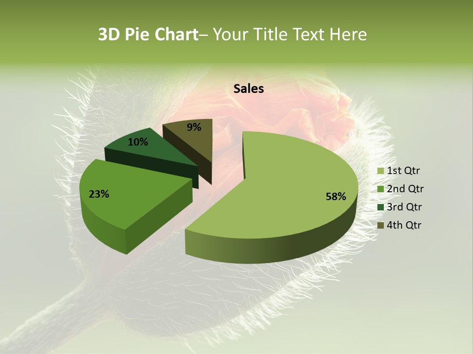 Sunlight Hairy Horticulture PowerPoint Template