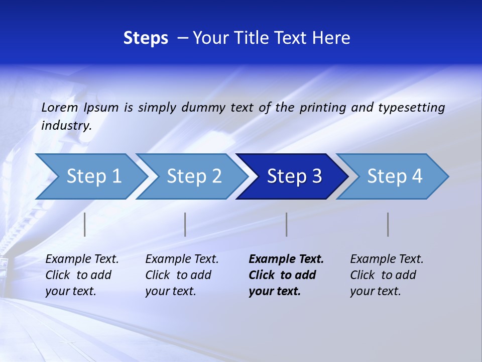 Getaway Indoor Wide PowerPoint Template