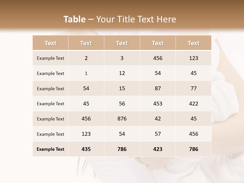 Loving Healthy Sweet PowerPoint Template