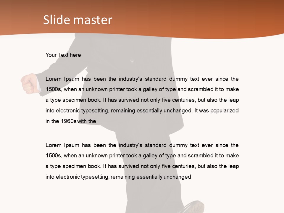 Young Move Clothing PowerPoint Template