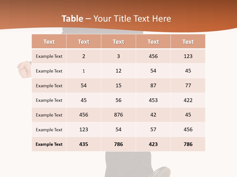 Young Move Clothing PowerPoint Template
