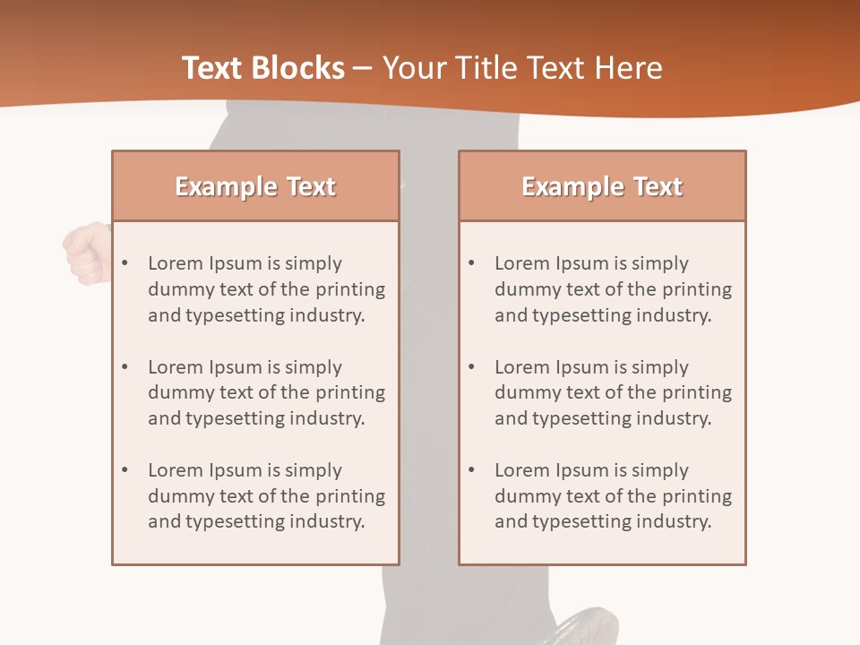 Young Move Clothing PowerPoint Template