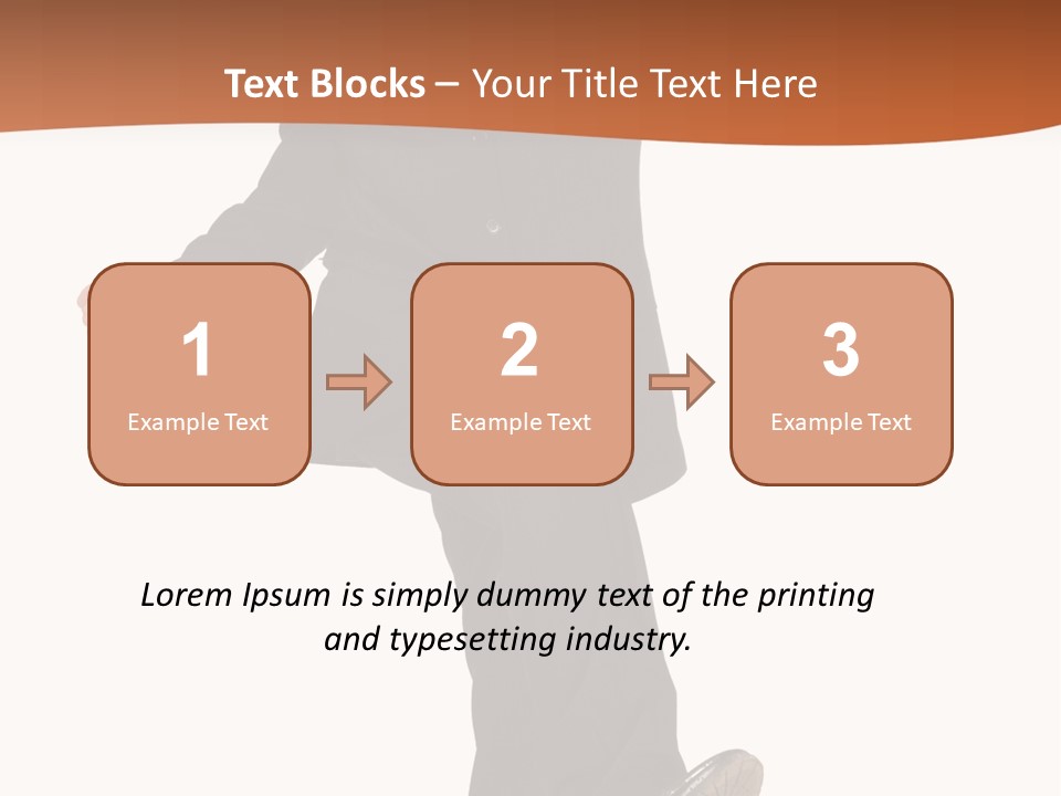 Young Move Clothing PowerPoint Template