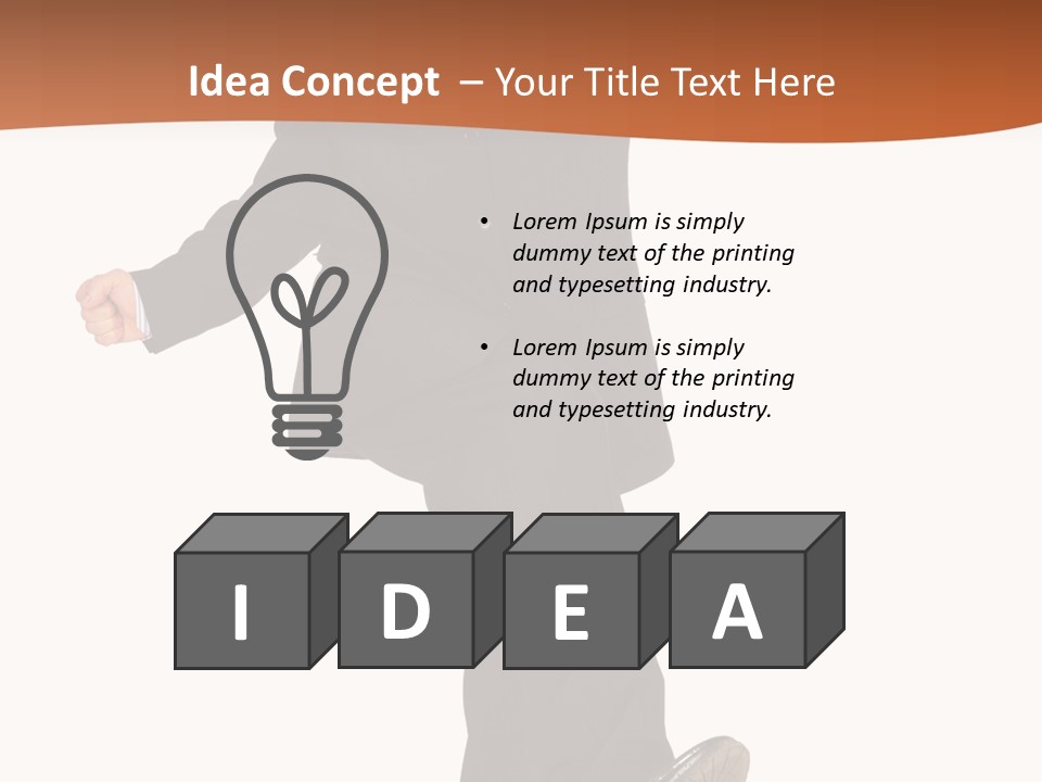 Young Move Clothing PowerPoint Template