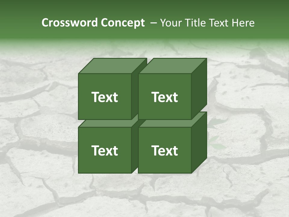 Grooved Abstract Life PowerPoint Template