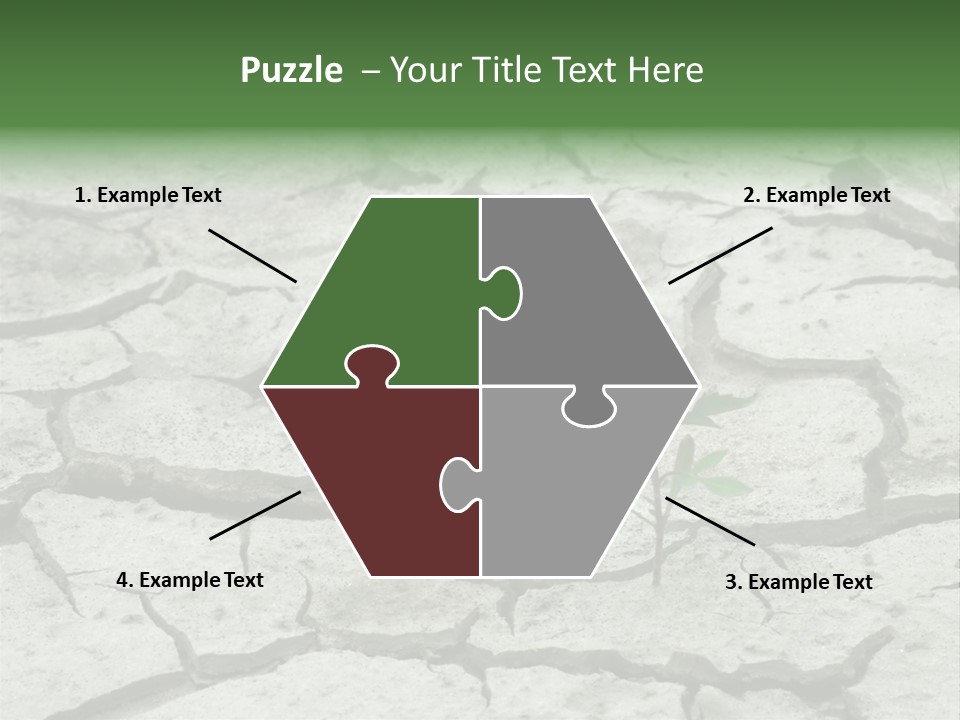 Grooved Abstract Life PowerPoint Template