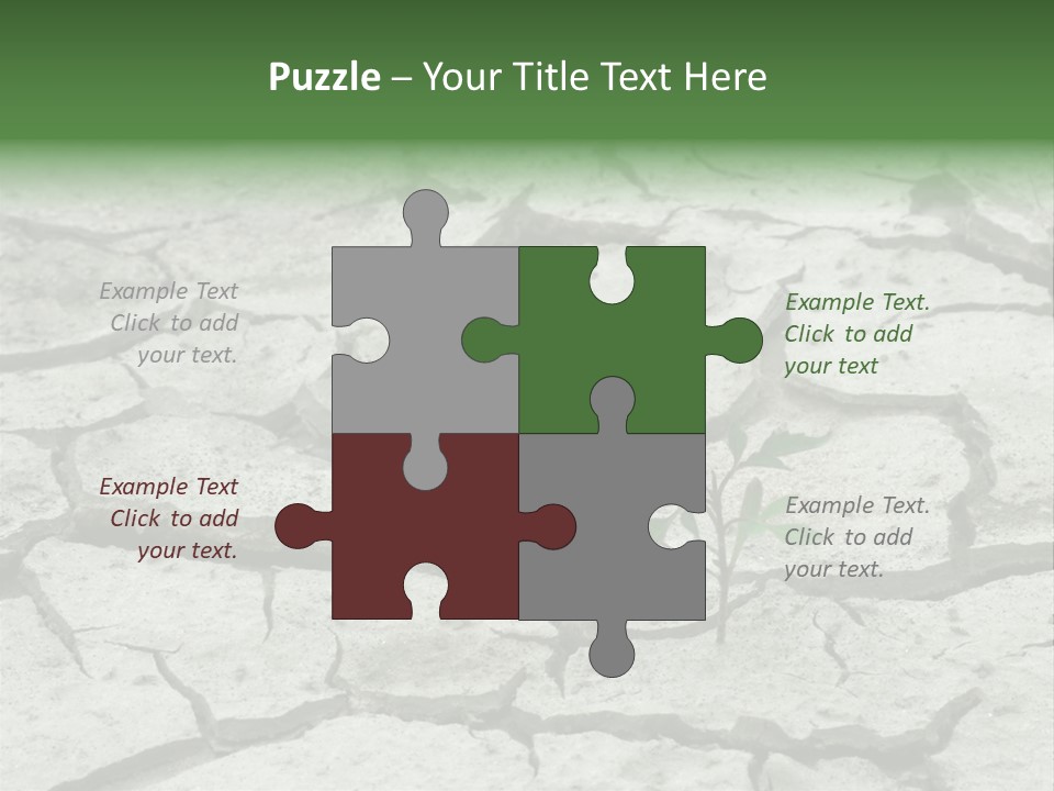 Grooved Abstract Life PowerPoint Template