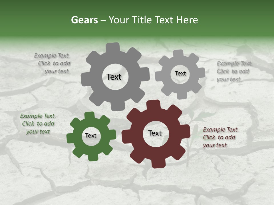 Grooved Abstract Life PowerPoint Template