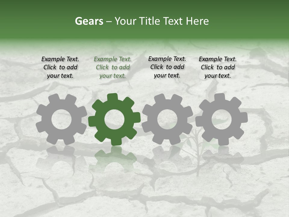 Grooved Abstract Life PowerPoint Template