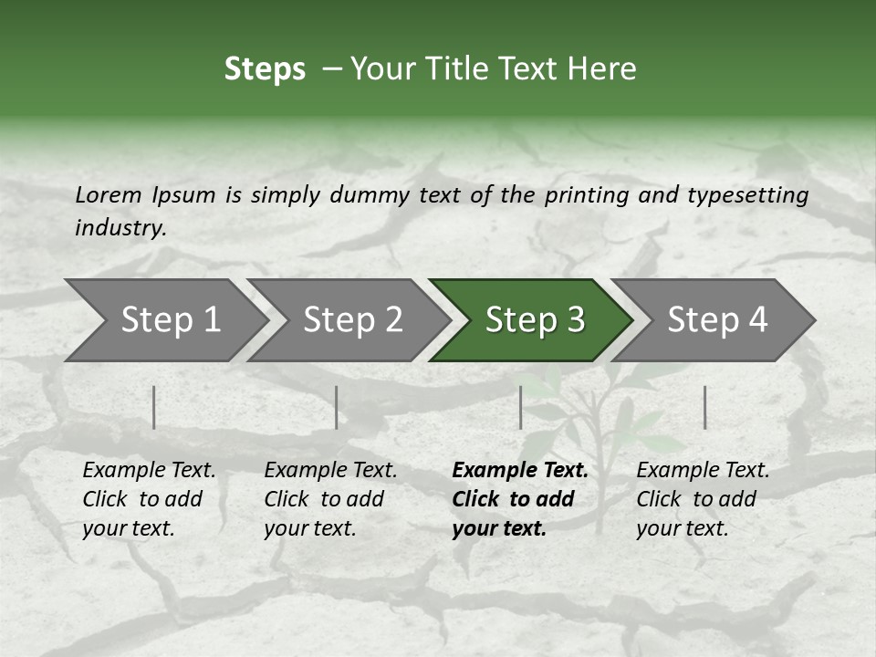 Grooved Abstract Life PowerPoint Template