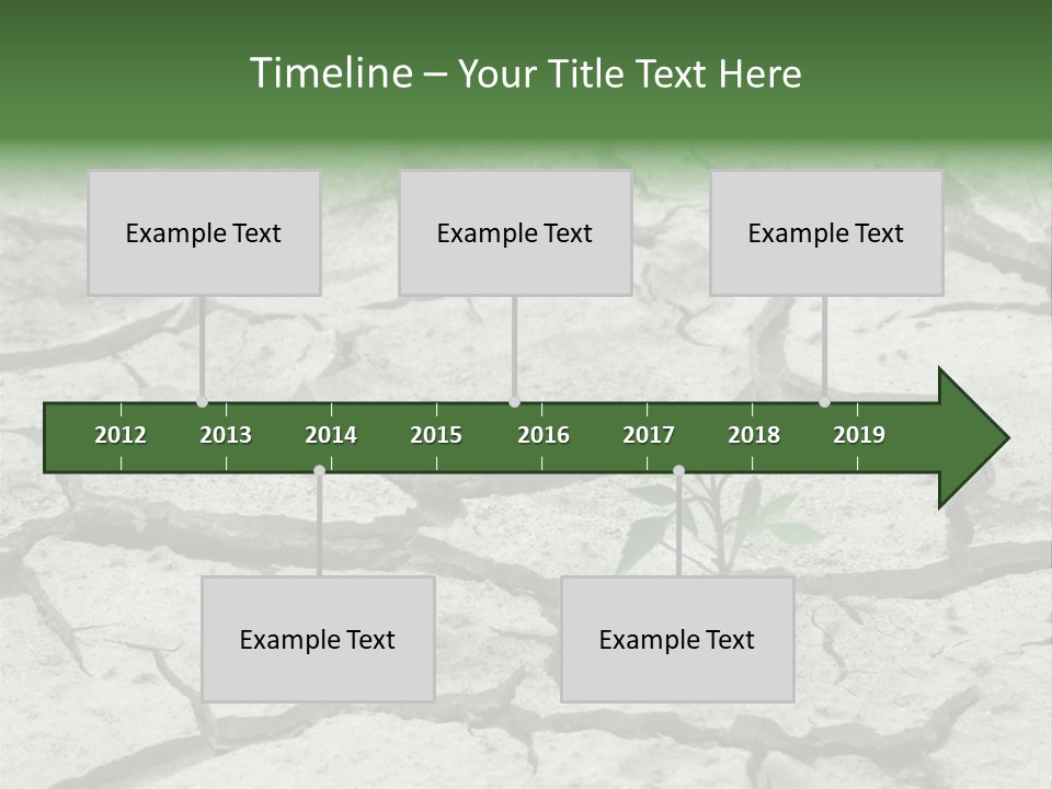 Grooved Abstract Life PowerPoint Template