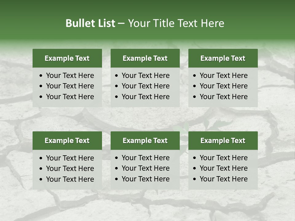 Grooved Abstract Life PowerPoint Template