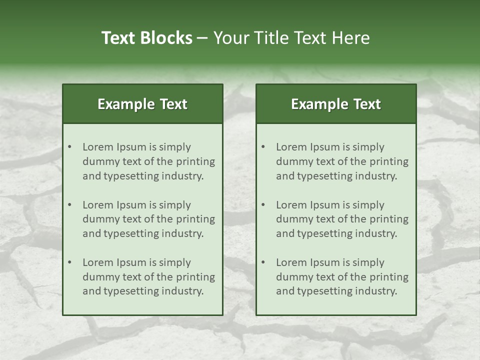 Grooved Abstract Life PowerPoint Template
