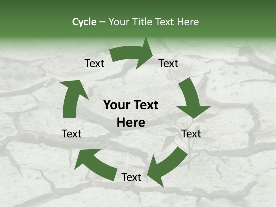 Grooved Abstract Life PowerPoint Template