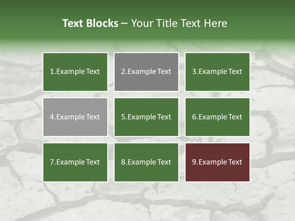 Grooved Abstract Life PowerPoint Template