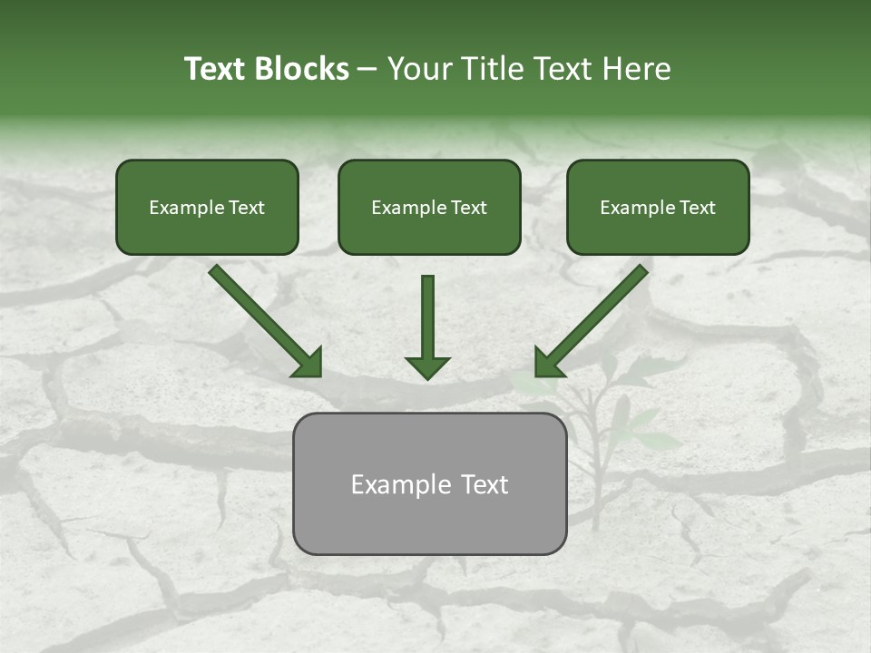 Grooved Abstract Life PowerPoint Template