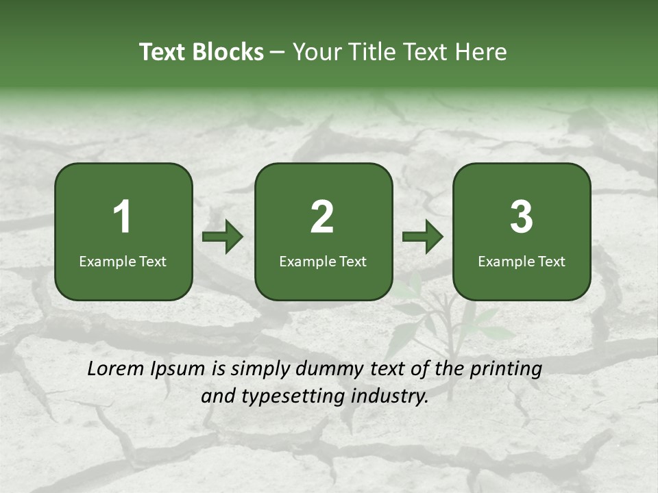 Grooved Abstract Life PowerPoint Template
