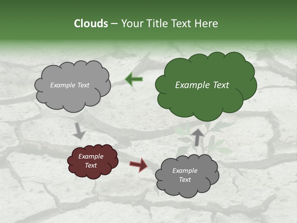Grooved Abstract Life PowerPoint Template