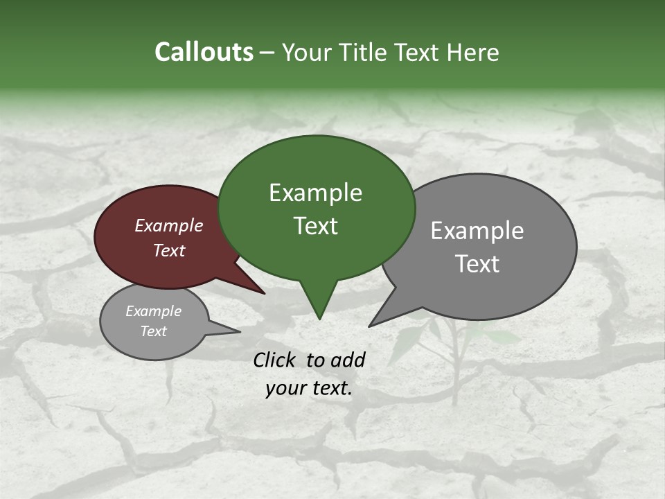 Grooved Abstract Life PowerPoint Template
