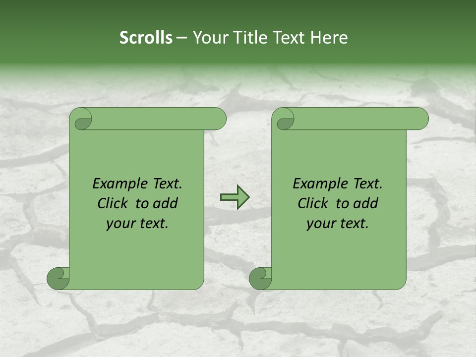 Grooved Abstract Life PowerPoint Template