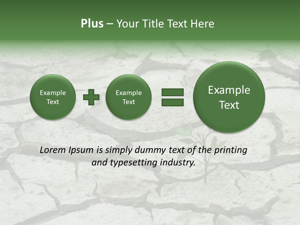 Grooved Abstract Life PowerPoint Template