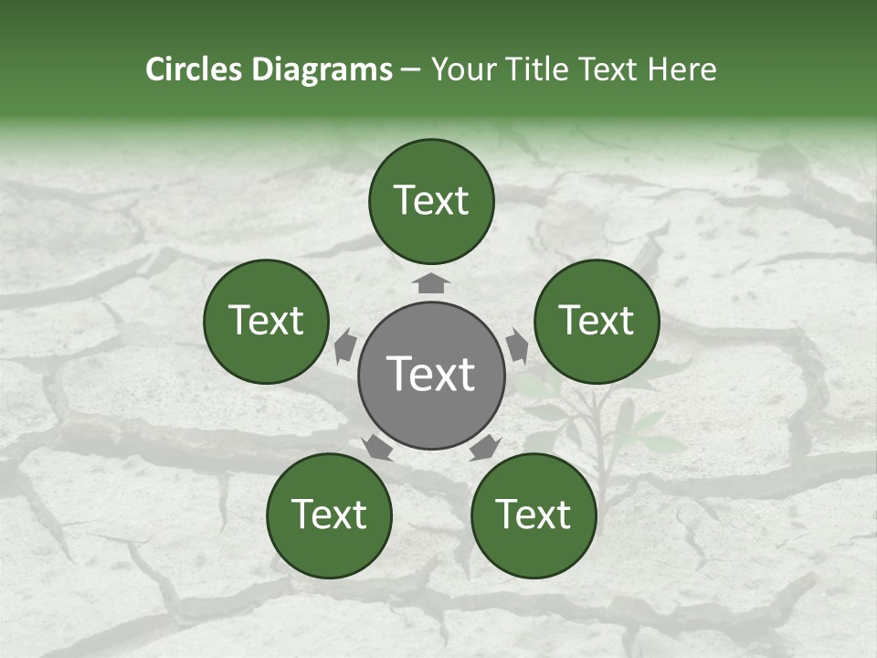 Grooved Abstract Life PowerPoint Template