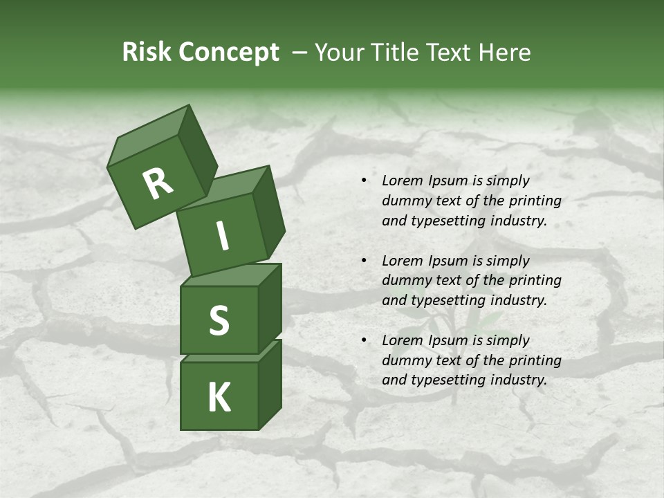 Grooved Abstract Life PowerPoint Template