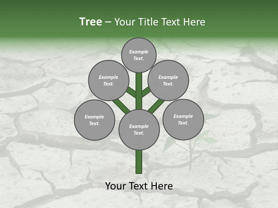 Grooved Abstract Life PowerPoint Template