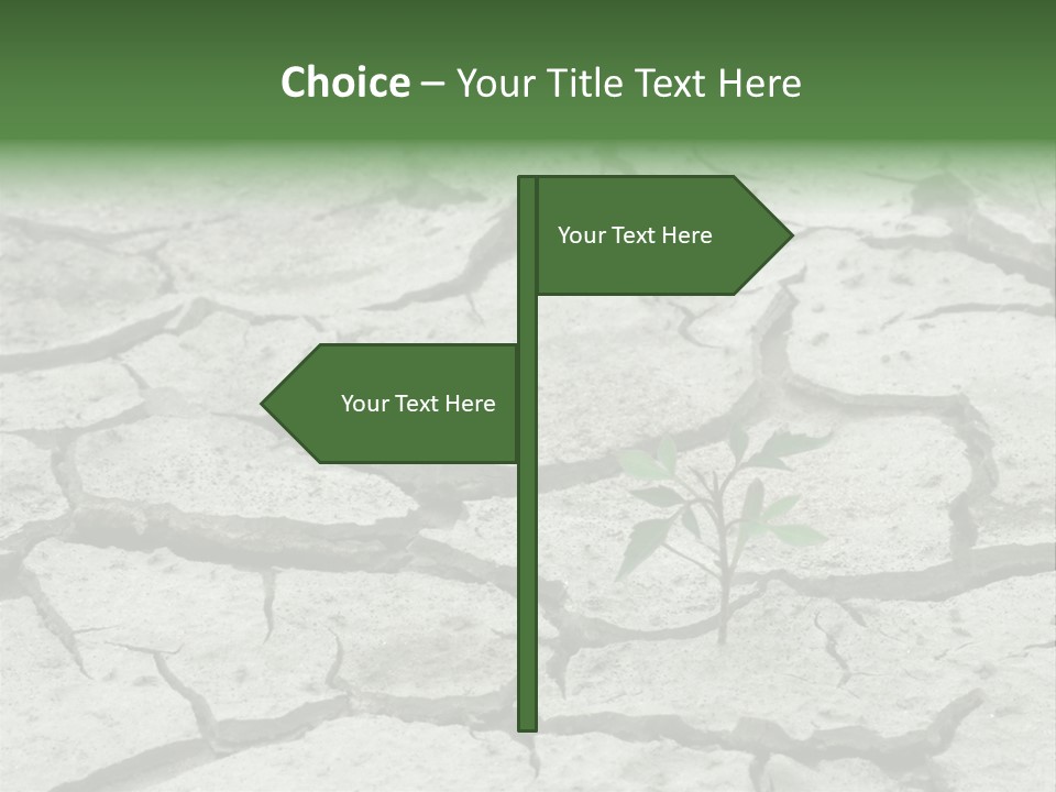 Grooved Abstract Life PowerPoint Template