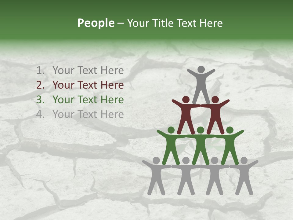 Grooved Abstract Life PowerPoint Template