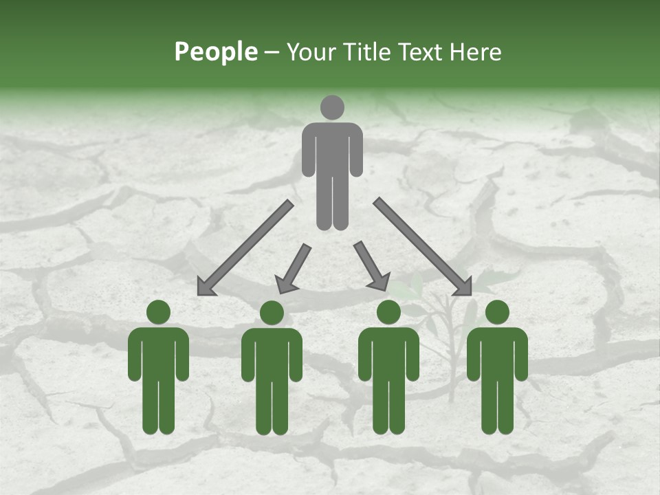 Grooved Abstract Life PowerPoint Template