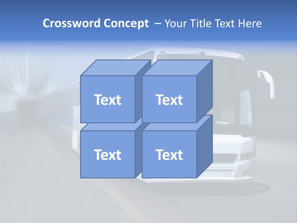 Road Street Motorway PowerPoint Template