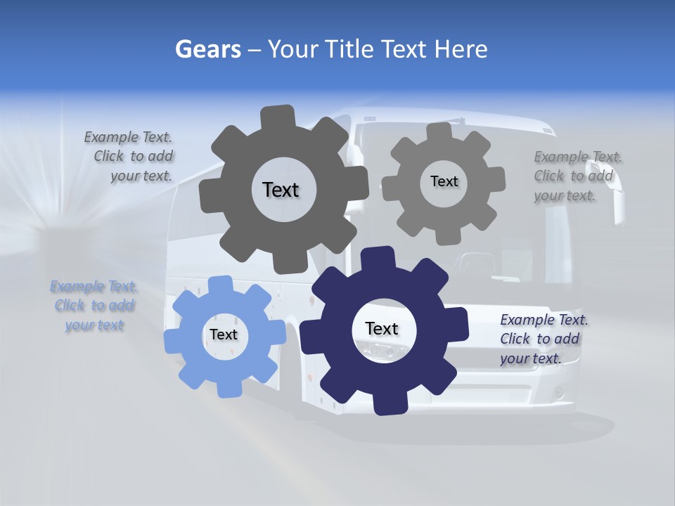 Road Street Motorway PowerPoint Template