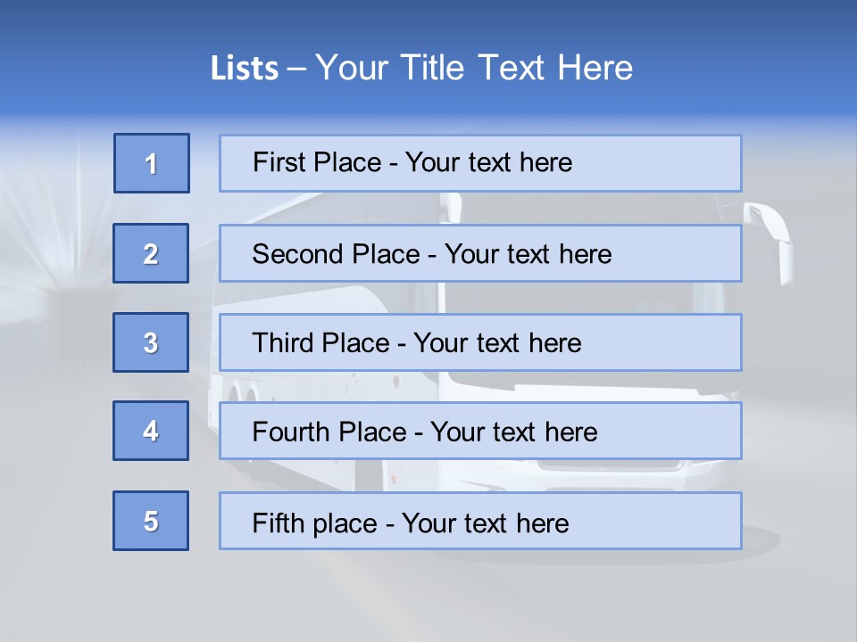 Road Street Motorway PowerPoint Template