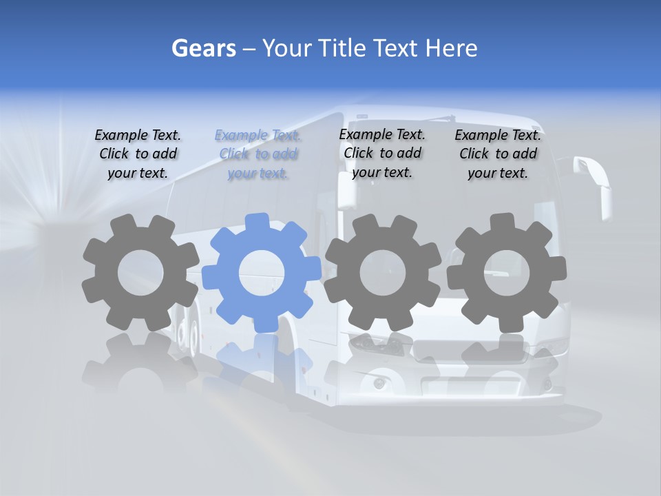 Road Street Motorway PowerPoint Template