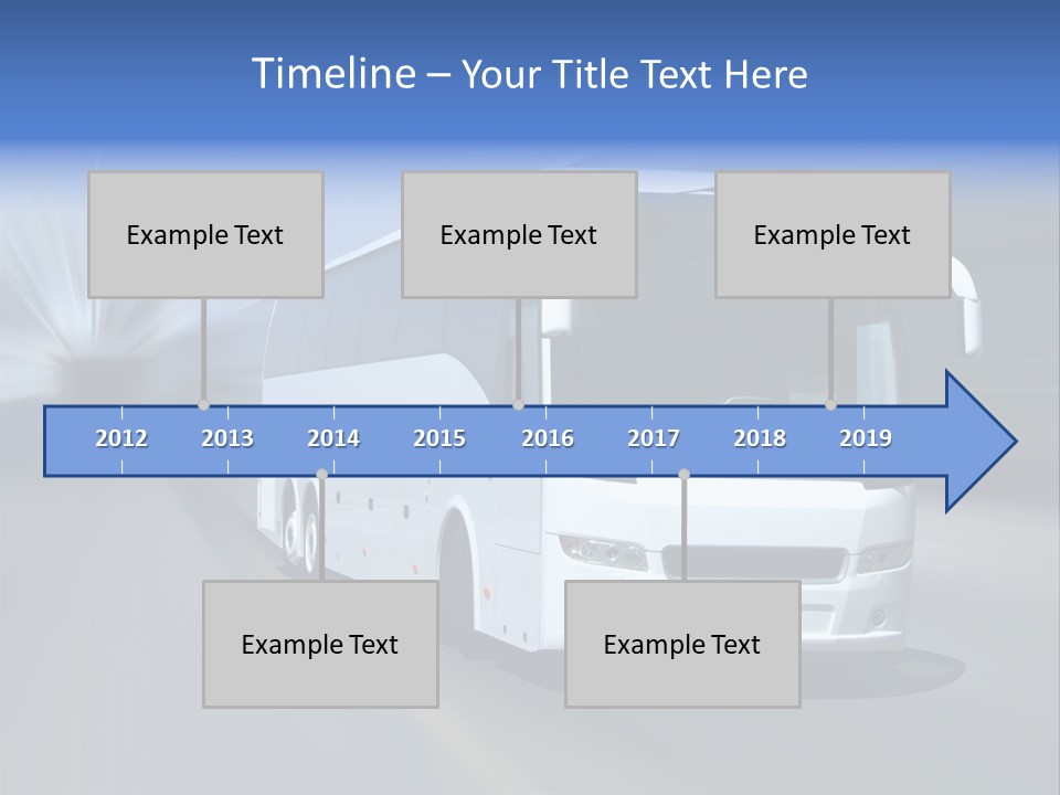 Road Street Motorway PowerPoint Template