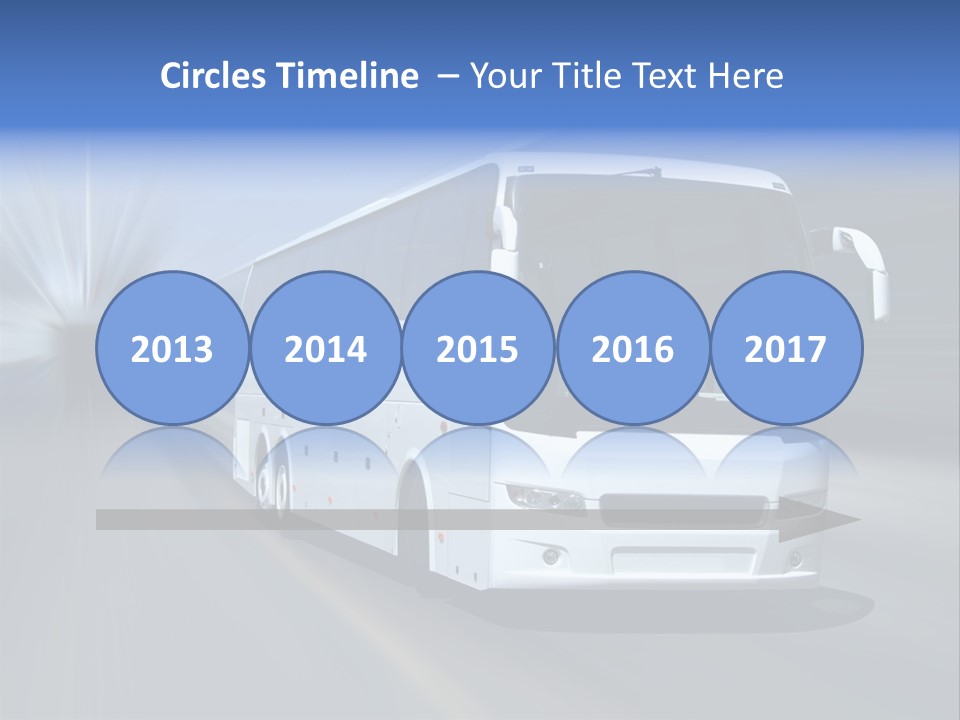 Road Street Motorway PowerPoint Template