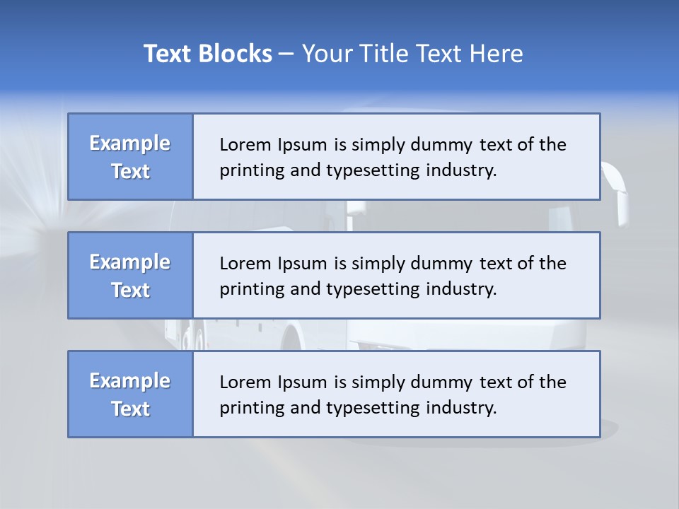 Road Street Motorway PowerPoint Template