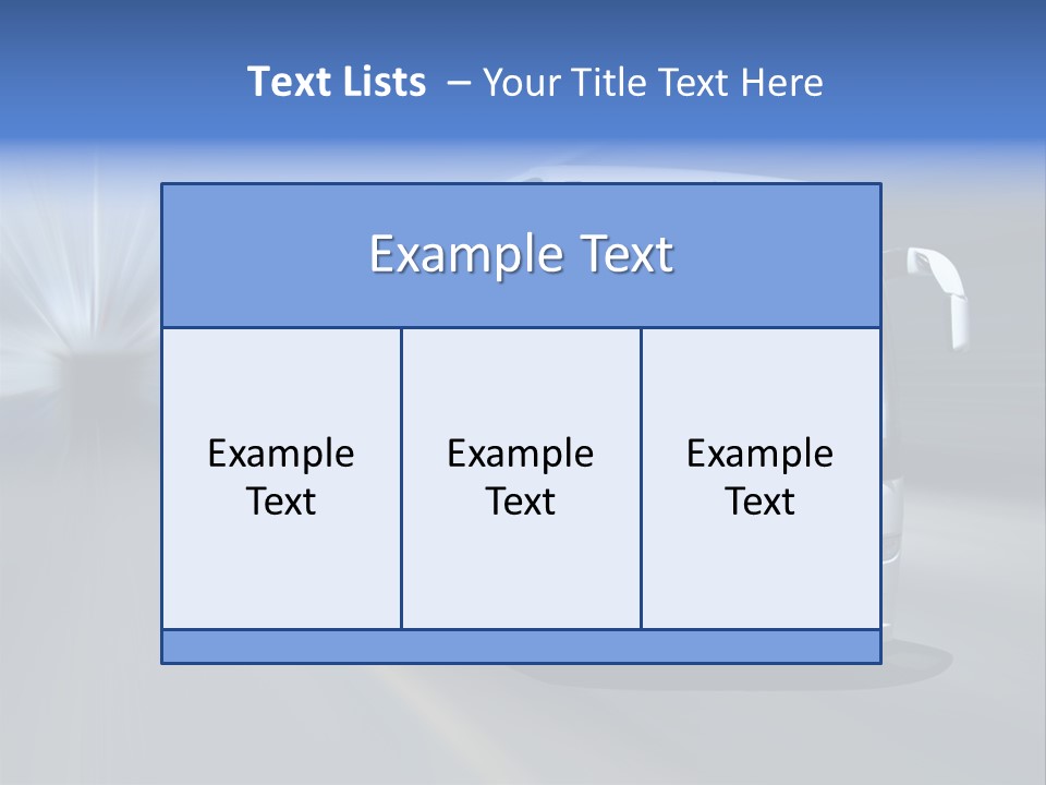 Road Street Motorway PowerPoint Template